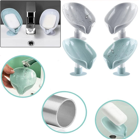 Portable Leaf-Shape Soap Holder