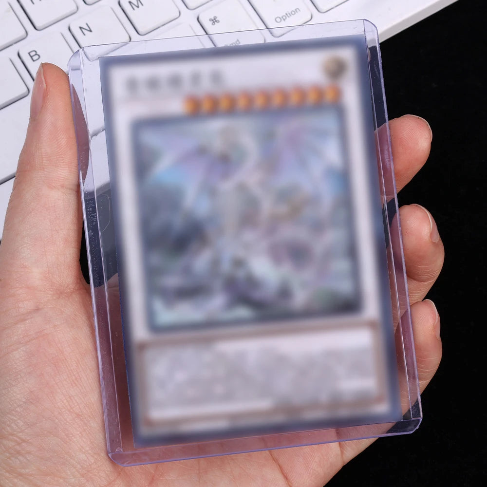 Transparent Plastic Card Sleeves