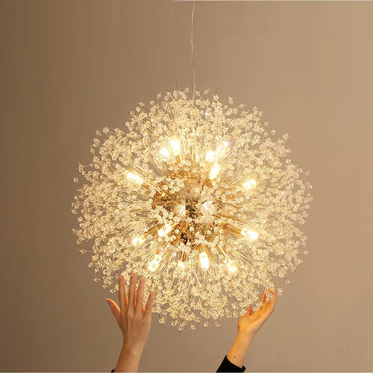 LED Dandelion Chandelier