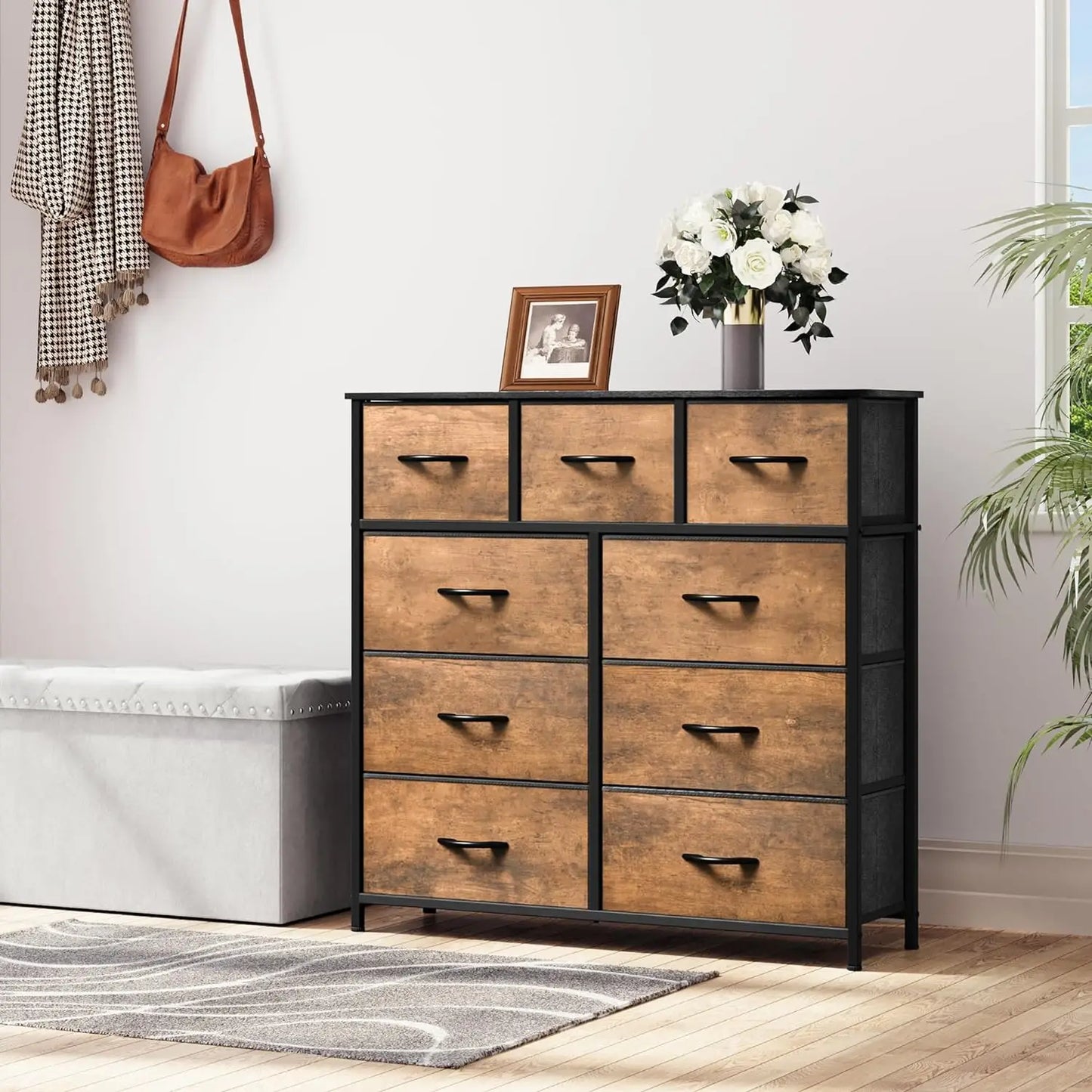 Dresser for Bedroom with 5/8/9 Drawers