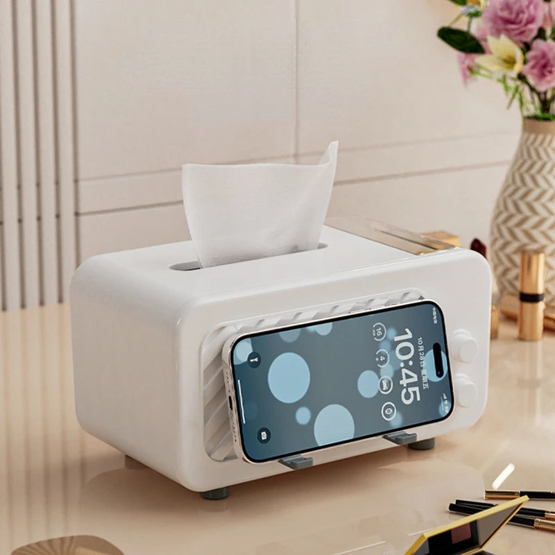 Multifunctional Home Office Desktop Tissue Box