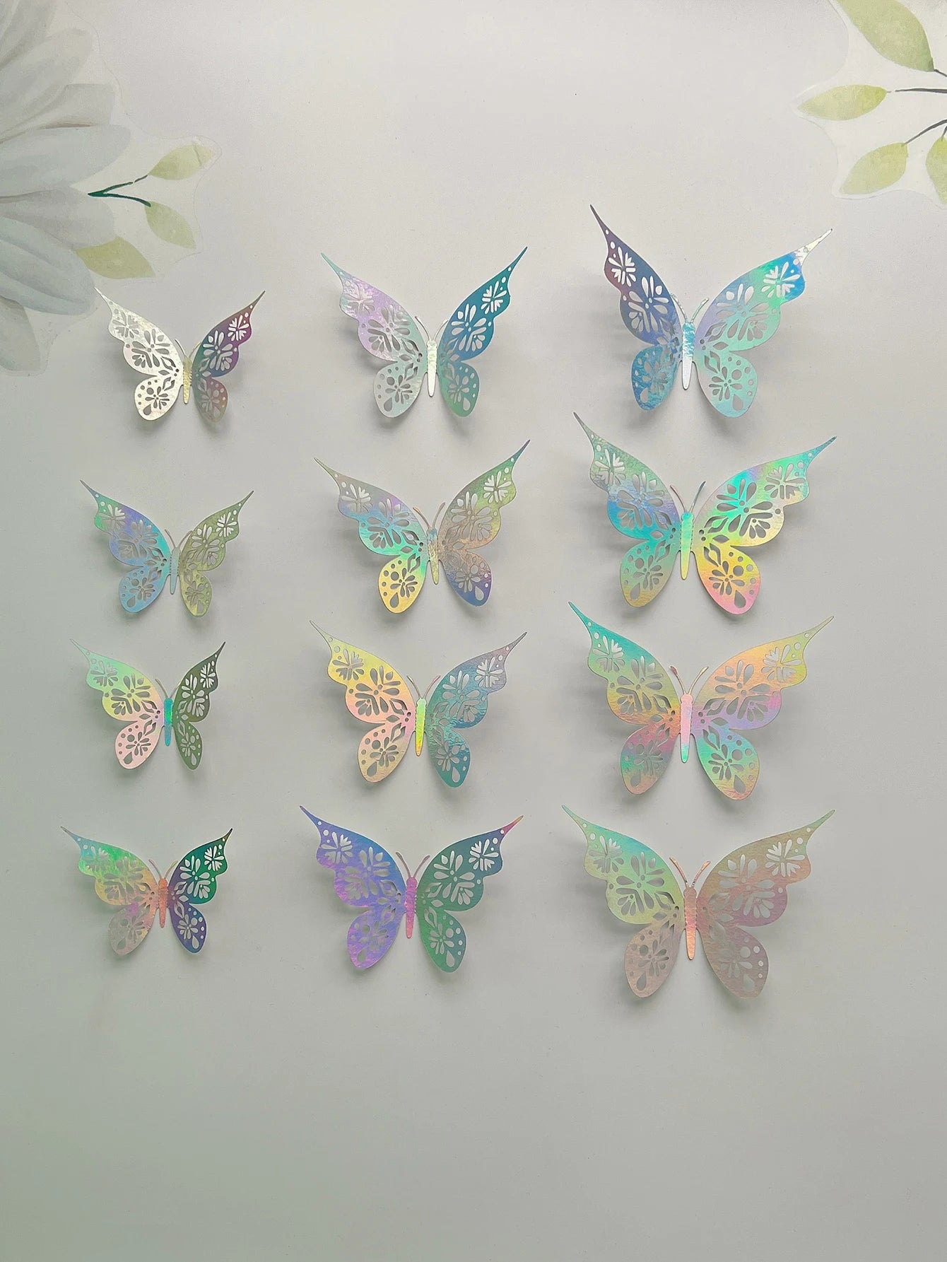 Hollow Butterfly Wall Sticker