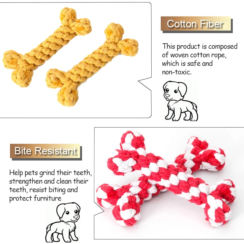 Bones Shape Dog Toys