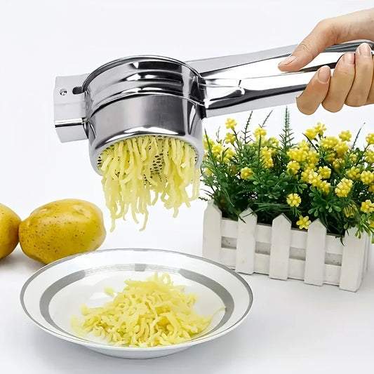 vegetable masher with non-slip handle