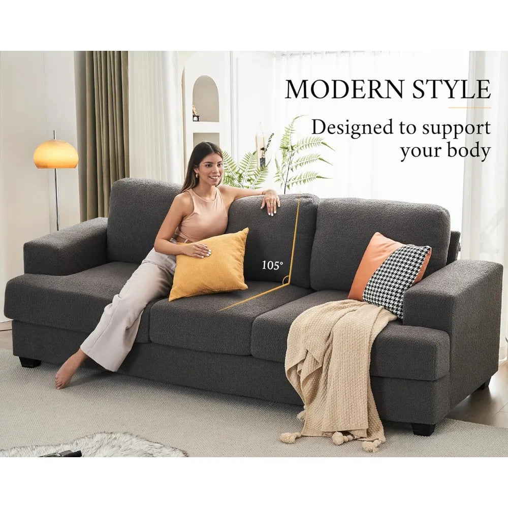 Modern Sofa- 3 Seater Sofa Couch Sofa Sets