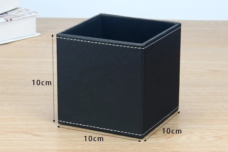 Boxed Leather pen holder